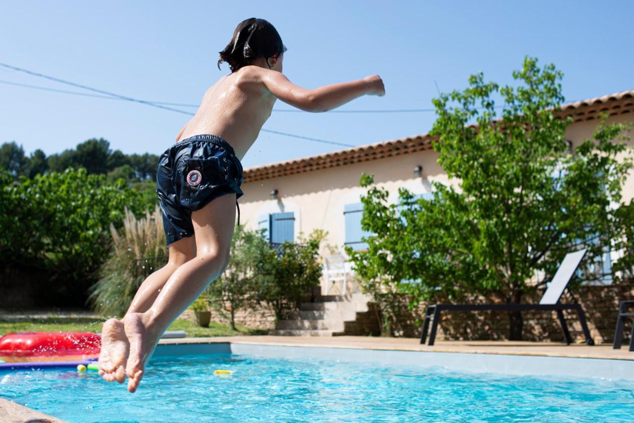Bed and Breakfast Les Manaux En Provence Roquevaire Exterior foto